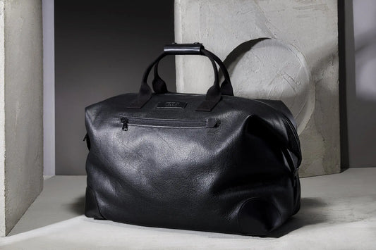'Atelier 56' Murphy XL Weekender in BLACK ATELIER 56