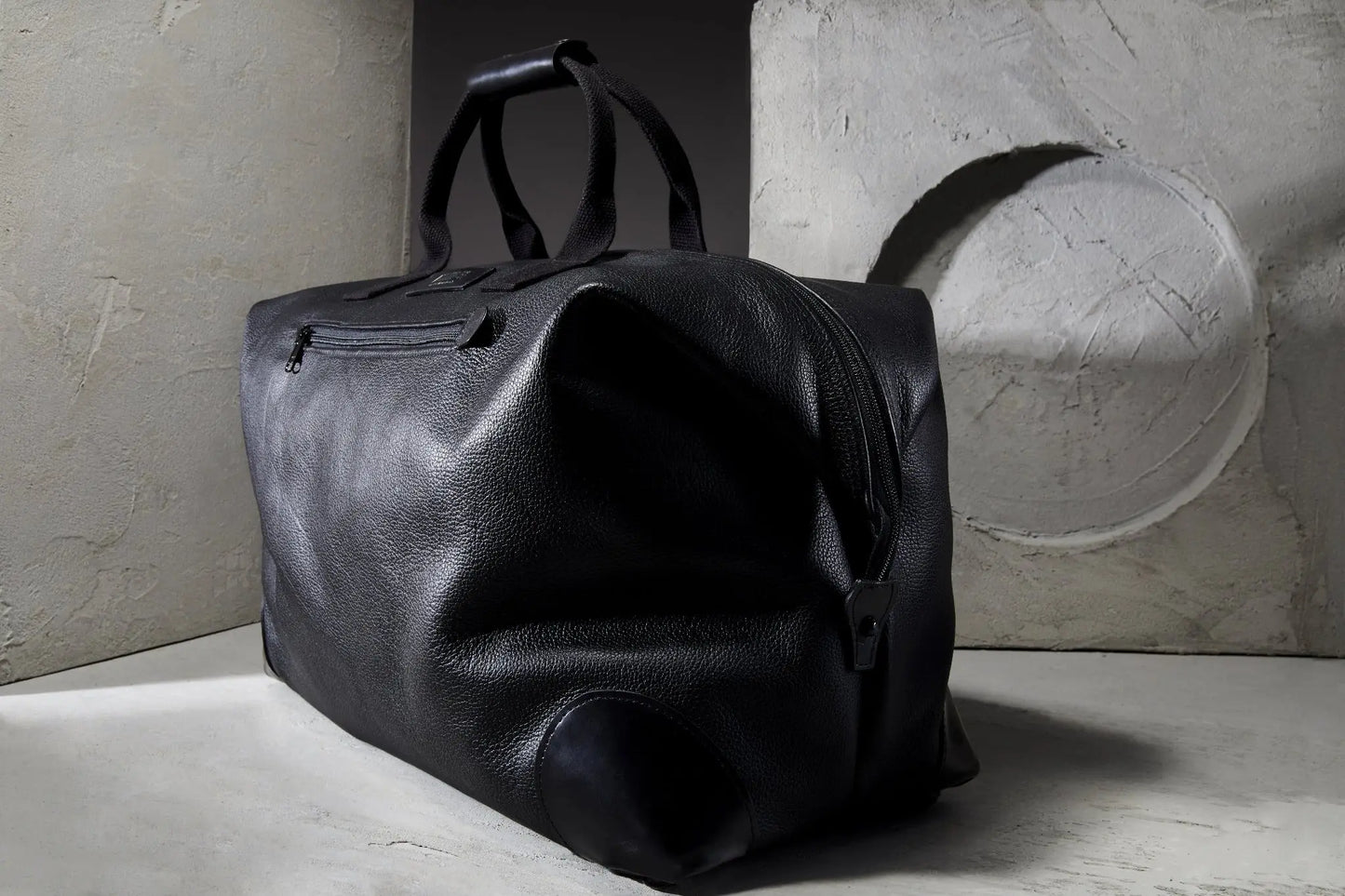 'Atelier 56' Murphy XL Weekender in BLACK ATELIER 56