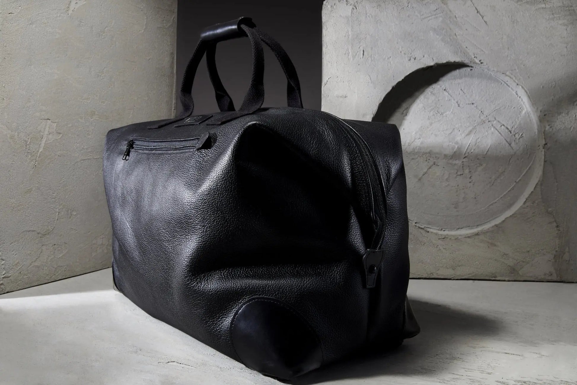 'Atelier 56' Murphy XL Weekender in BLACK ATELIER 56