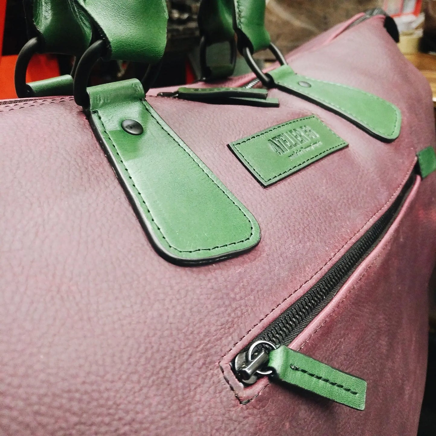 'Atelier 56' Murphy XL Weekender - CUSTOM ATELIER 56