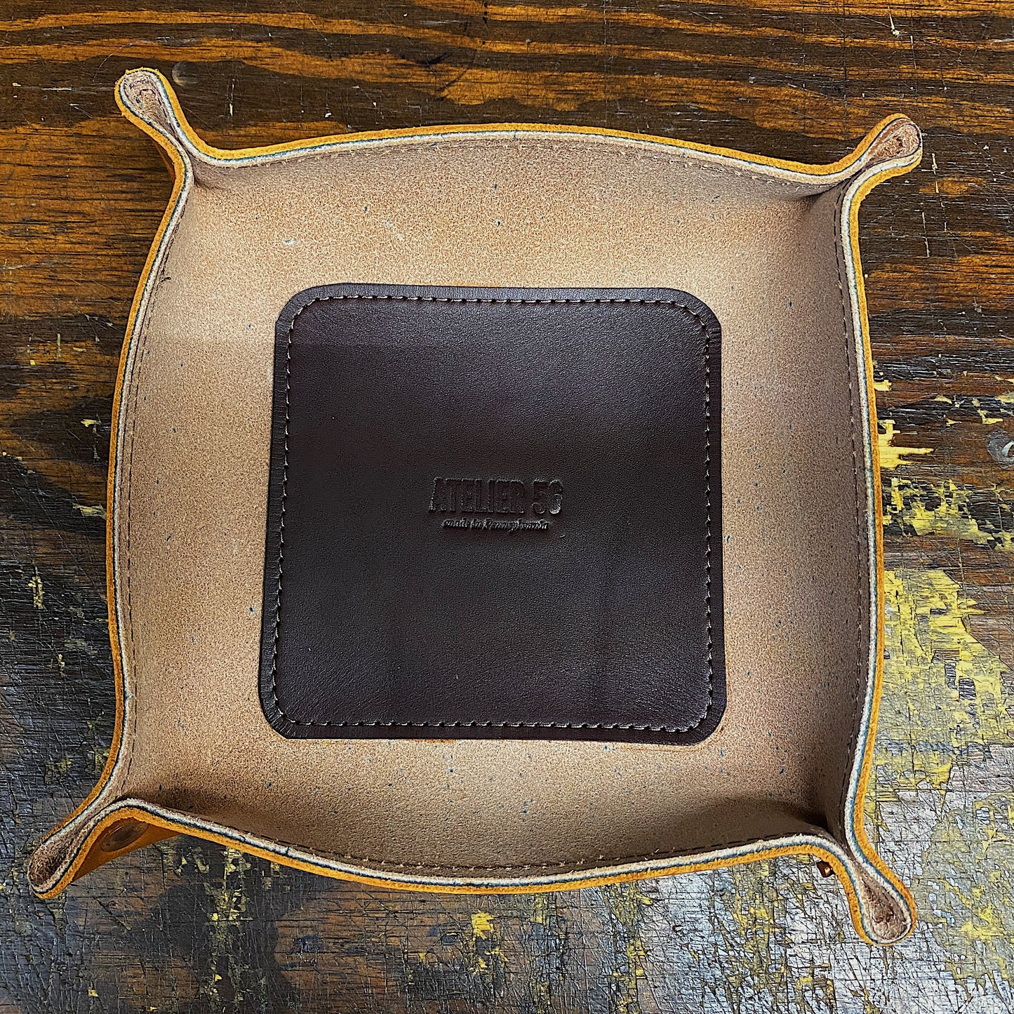 Leather Valet Tray