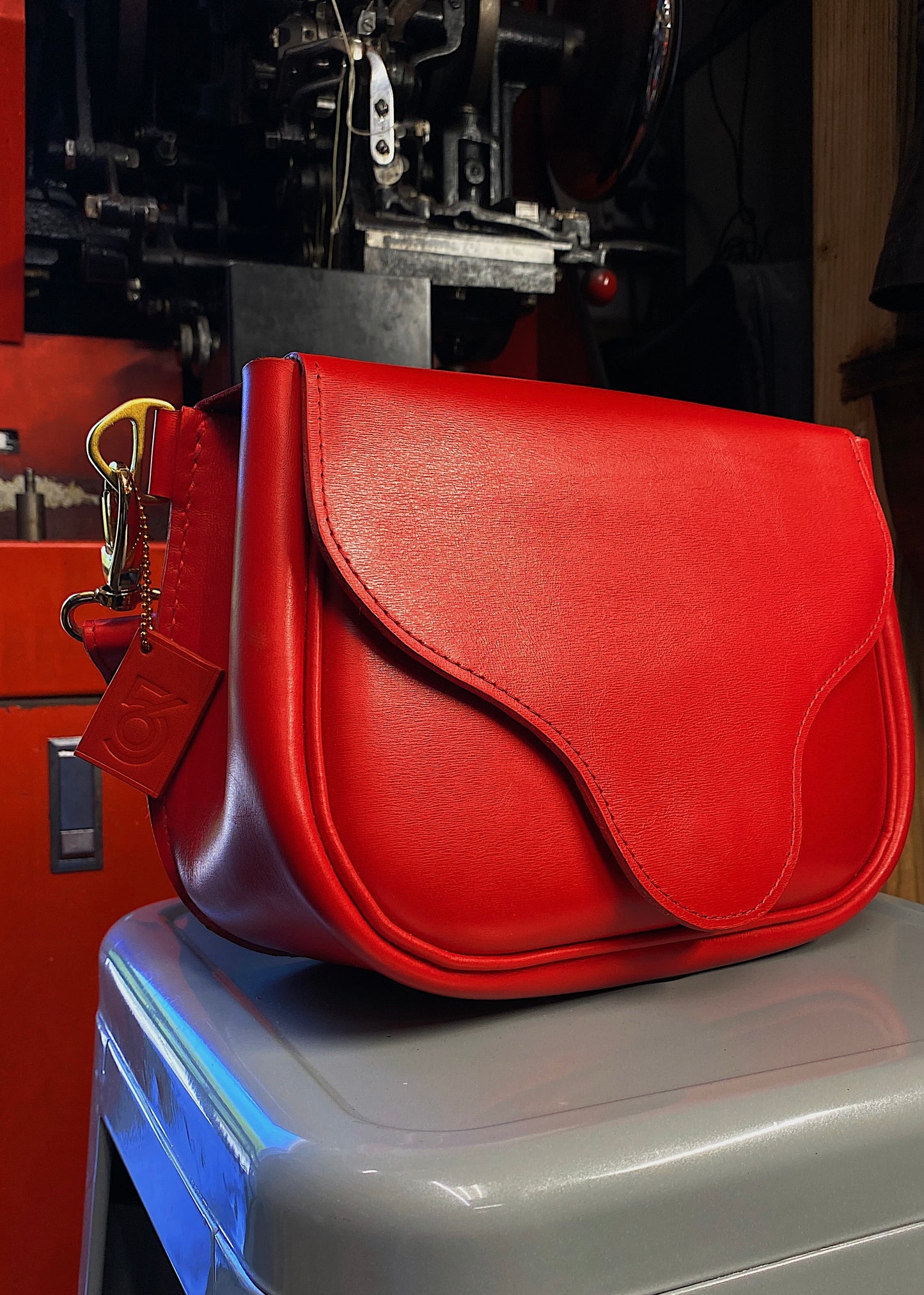 'Atelier 56' Simms Saddle Bag
