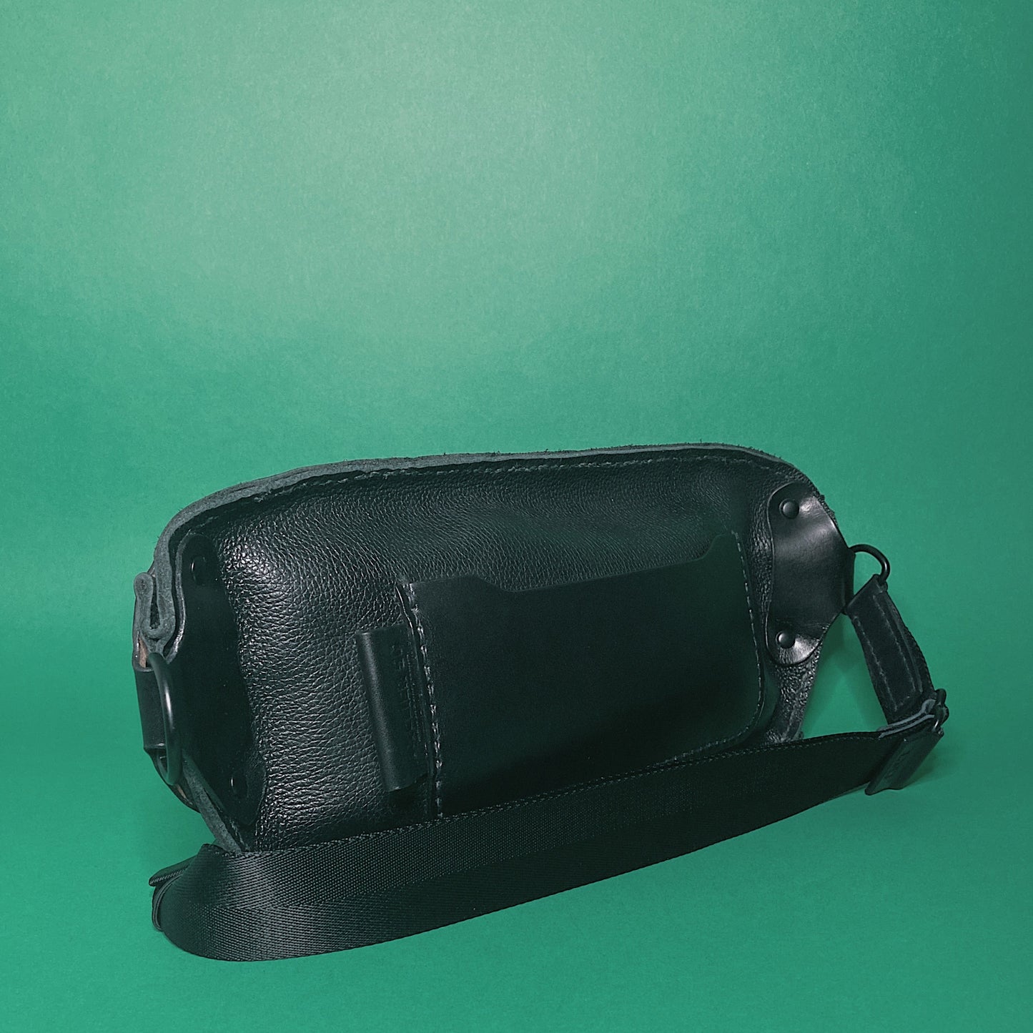 'Atelier 56' Crossbody Bag in BLACK