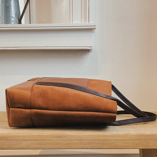 'Atelier 56' Tote Bag in Brown